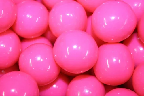 Vista 4 de Bayside Candy Bolas de chicle grandes de 1 pulgada - Colección de chicles de colores - Máquina de chicles - Bolas de chicle negras de 1 pulgada