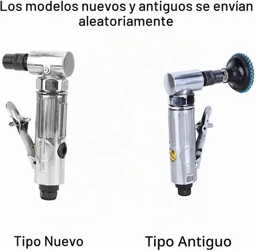 Vista 6 de Akozon 1/4-Inch Angle 90 Degree Die Grinder 20000 RPM Grado Industrial Aire Doblado Neumático Die Grinder Disco