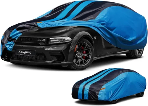 Vista 15 de Kaugung Funda impermeable para automóvil BMW Serie 3 (1999-2025), cubierta exterior completa para automóviles, ligera, resistente al sol, UV