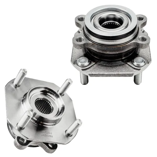 Vista 54 de Detroit Axle - 2.2L Bujes de rodamiento de rueda delanteros de 2 piezas para Honda Accord 90-97, 97 Acura CL, 2 rodamientos de ruedas y conjunto