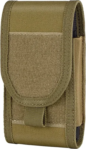 Vista 9 de Funda táctica Molle para teléfono inteligente grande para iPhone 17 Pro Max/16 Pro Max/16 Pro/16/15 Pro Max/14 Pro Max/13 Pro Max