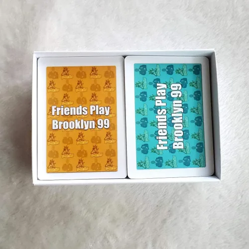 Vista 5 de Playing Card Deck Amigos juegan Brooklyn contra los 99