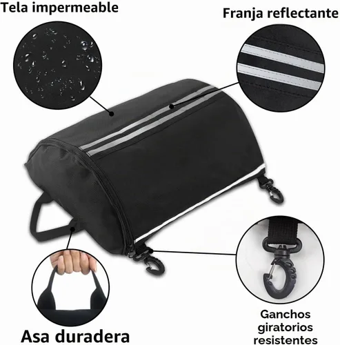 Vista 2 de Boczif Bolsa de almacenamiento de malla para kayak, Bolsa de almacenamiento