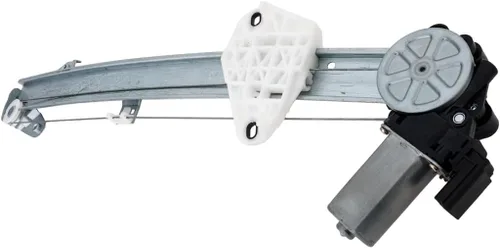 Vista 4 de KarParts360 Para Honda Fit 2015 16 17 18 19 2020 Elevalunas eléctrico lado del conductor Delantero con motor 2 pines Reemplazo