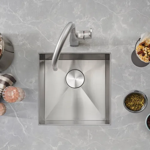 Vista 4 de BLANCO B443049 Quatrus QUATRUS R0 BAR CUENCO INOX