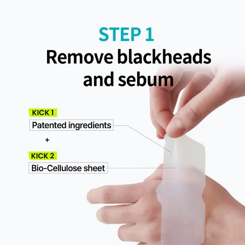 Vista 5 de ilso Natural MILD - Parche transparente para nariz, removedor de puntos negros para nariz, poros y espinillas, cuidado de la piel facial, aprobado