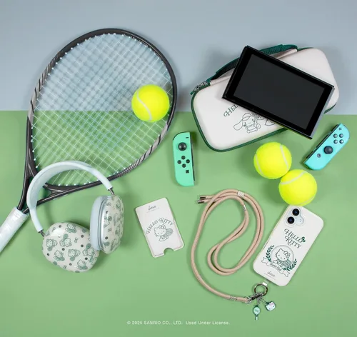 Vista 7 de Sonix Funda protectora Sanrio para AirPods Max 2 y 1 Funda para auriculares Tenis Hello Kitty