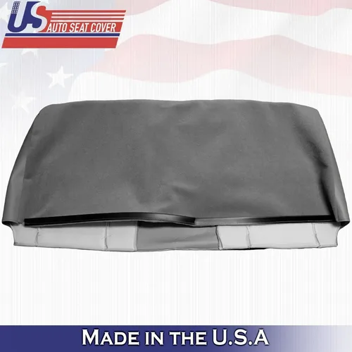 Vista 4 de U.S.AutoSeatCover 1999 para Ford F250 F350 Lariat - Fundas de asiento de cuero para asiento superior e inferior, color gris