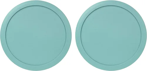 Vista 12 de Tapas de repuesto que se ajustan a los tazones de recipientes de vidrio Pyrex para almacenamiento de alimentos de 4 tazas, tapas redondas