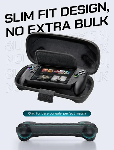 Vista 3 de JSAUX Funda de transporte para ROG Xbox Ally / ROG Xbox Ally X (2025), carcasa protectora compacta de carcasa rígida, accesorios de almacenamiento