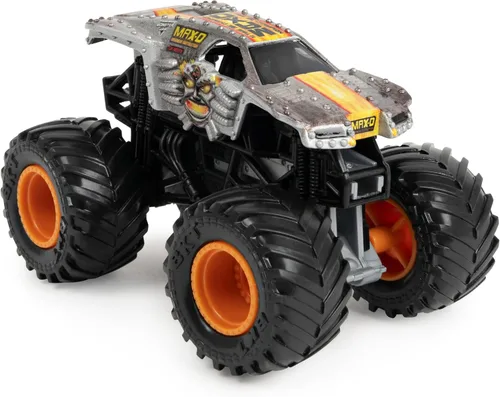Vista 6 de Monster Jam, Set de juego oficial Max-D Break Free con camión monstruo Max-D fundido a presión exclusivo a escala 1:64