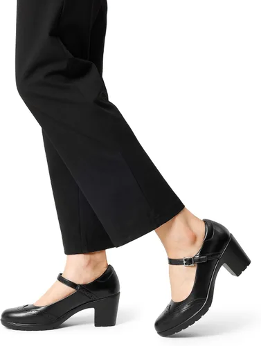 Vista 5 de DREAM PAIRS Zapatos de vestir Oxfords Mary Jane para mujer