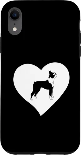 Vista 25 de Boston Terrier Heart Funny Boston Bull Terrier Pet Dog Lover Case for iPhone 17