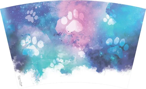 Vista 2 de Tervis PAW imprime vaso aislado, 24 oz, claro - Tritan