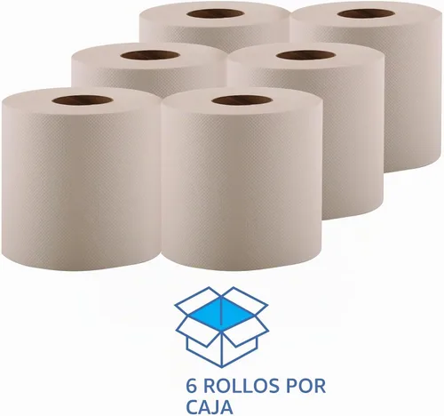 Vista 6 de Rollo de toallas de papel perforado Boardwalk Center Pull, 1 paquete(s), 1 toallas/paquete