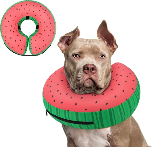Vista 30 de Supet - Collar isabelino inflable para recuperación, posoperatorio