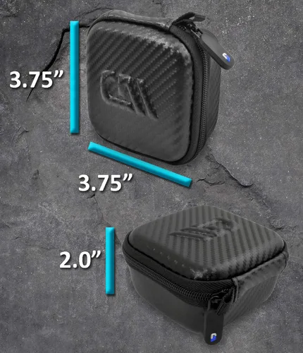 Vista 4 de CASEMATIX Estuche de transporte compatible con Bitzee Magicals Interactive Digital Pet con mosquetón para viajar con mascotas electrónicas virtuales