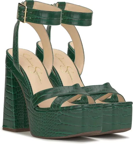 Vista 8 de Jessica Simpson Sandalias de plataforma Beasley para mujer con tacón