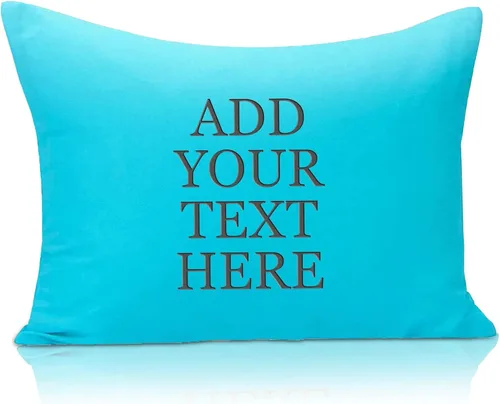 Vista 10 de Fundas de almohada personalizadas para niños pequeños de 13 x 18 pulgadas, funda de almohada de microfibra cepillada súper suave y acogedora