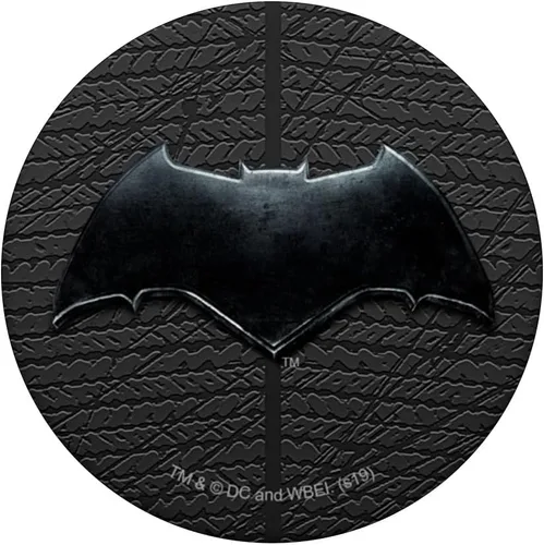 Vista 3 de Justice League Movie Batman Logo PopSockets - Agarre y soporte para teléfonos y tabletas, Negro