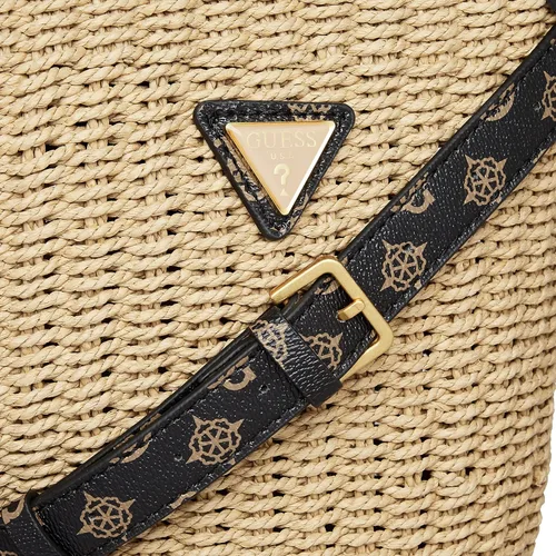Vista 3 de GUESS Bolsa de cubo Lilica, marrón (Brown Logo)
