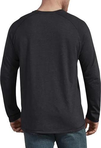 Vista 2 de Dickies Camiseta de manga larga para hombre de temperatura grande y alta