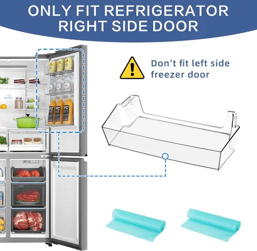Vista 4 de W11239961 W10900538 WRS325SDHZ05 - Contenedor para puerta de refrigerador (derecha), paquete de 2