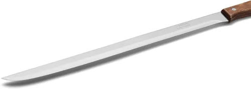 Vista 3 de Arcos Cuchillo de trinchar de acero inoxidable de 10 pulgadas. Cuchillo rebanador de jamón afilado para cortar jamón y carne, perfecto para cortar