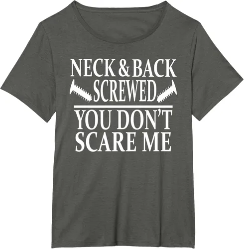 Vista 83 de Camiseta divertida para recuperación de cirugía de columna vertebral y cuello y espalda, Negro