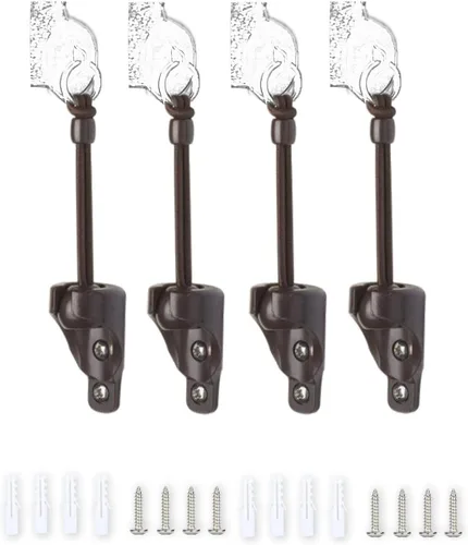 Vista 19 de Kit elástico, negro, resistente a la intemperie, para persianas enrollables exteriores Coolaroo