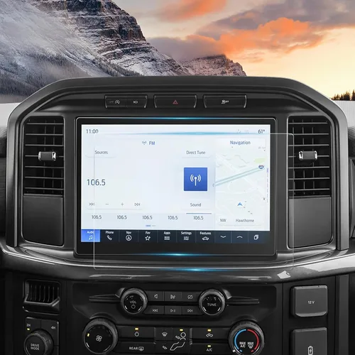 Vista 13 de Protector de pantalla compatible con Ford Ranger 2026, antirreflejos, mate, para Ford Ranger LARIAT/Raptor SYNC 4 Pickup Truck de 12 pulgadas