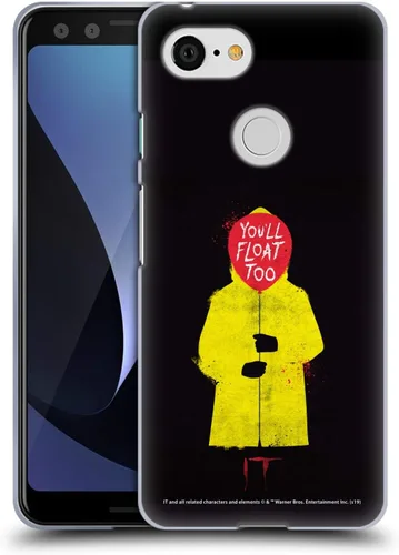 Vista 74 de Head Case Designs Funda de gel con licencia oficial de IT Movie Loser Graphics [protección de grado militar] compatible con Google Pixel 3