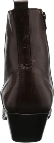 Vista 3 de Stacy Adams Santos - Botas con cremallera lateral para hombre, cuero negro