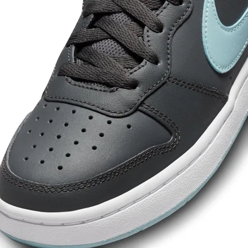 Vista 5 de Nike Boy Court Borough Low 2, gris hierroocéano Bliss-blanco, 6 M EE. UU, Gris