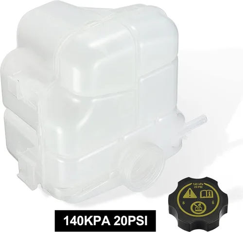 Vista 4 de Depósito de refrigerante EVIL ENERGY, compatible con Chevy Cruze 2010-2016 Orlando 2012-2014 2016-2019 Buick Cascada 2012-2017 Verano, reemplazo