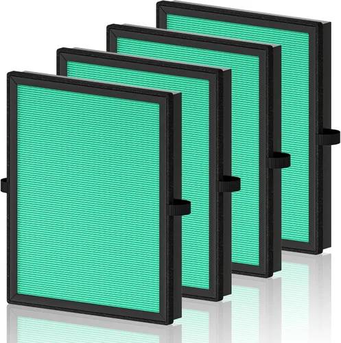 Vista 16 de MK04 Filtro de aire de repuesto para purificador de aire Aroeve MK04 MG04JH, filtro H13 True HEPA de 4 en 1 de carbón activado de alta eficiencia