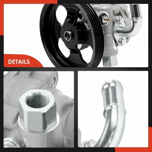 Vista 8 de A-Premium Bomba de dirección asistida, con polea, compatible con Chevrolet Tracker 1998, Geo Tracker 1996-1997, Pontiac Sunrunner 1996-1997, Suzuki