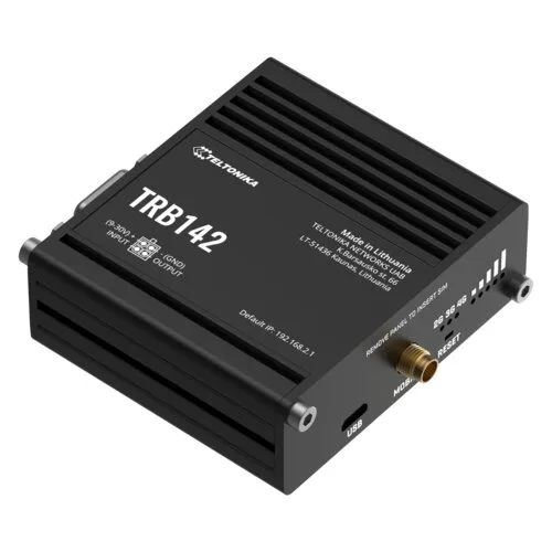 Vista 10 de TRB246 LTE CAT 4 + RJ45 + GNSS + RS232 +