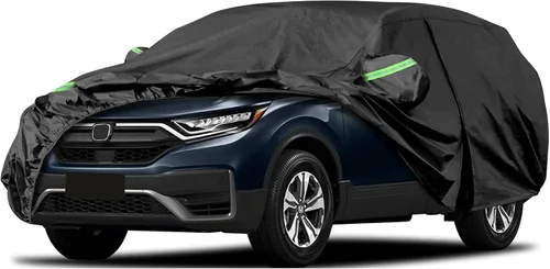 Vista 9 de Funda impermeable para auto Compatible con Honda Pilot 2002-2025, fundas para auto para todo tipo de clima 210T con interior de algodón