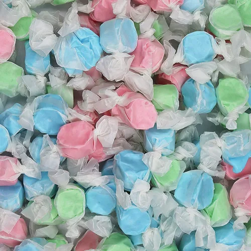 Vista 74 de Dulces gourmet suaves y masticables de agua salada, envueltos individualmente, bolsa a granel (pastel de manzana, 1 libra (paquete de 1))