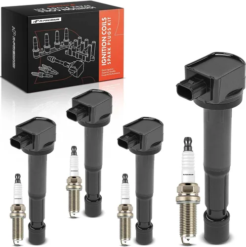 Vista 10 de A-Premium Bobinas de Encendido y Kits de Bujías Compatibles con Acura TSX 2009-2014 L4 2.4L