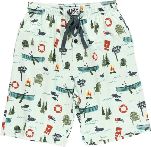 Vista 92 de Lazy One - Pantalones cortos de pijama para hombre, ropa de dormir