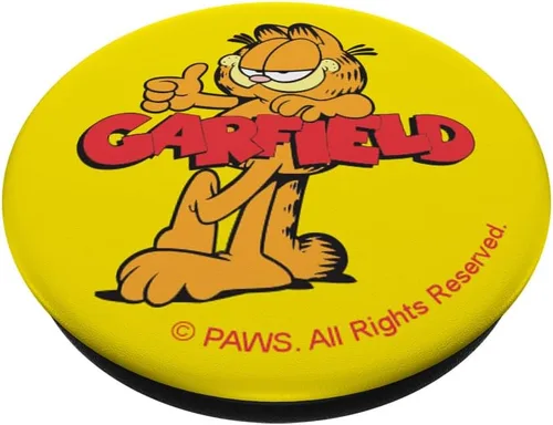 Vista 2 de Garfield Logo - PopSockets Grip and Stand for Phones and Tablets