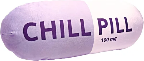 Vista 12 de Chill Pill Pillow – Almohada cervical para el cuello, divertida almohada relajante para el aula de esquina imprescindible para el aula, dormitorio