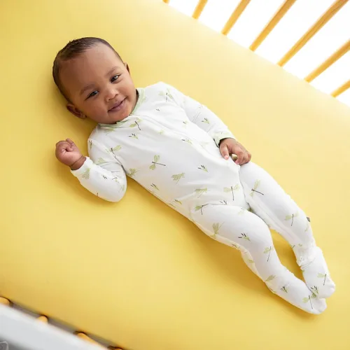 Vista 63 de KYTE BABY Pies unisex con cierre de cremallera, rayón hecho de bambú, 0-24 meses