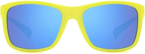 Vista 2 de Polaroid PLD 8053S - Gafas de sol unisex color amarillo mateazul 4916130