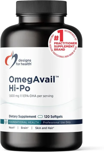 Vista 7 de Designs for Health Omegavail Hi-Po Cápsulas blandas, 60 unidades, 60, 1, 1