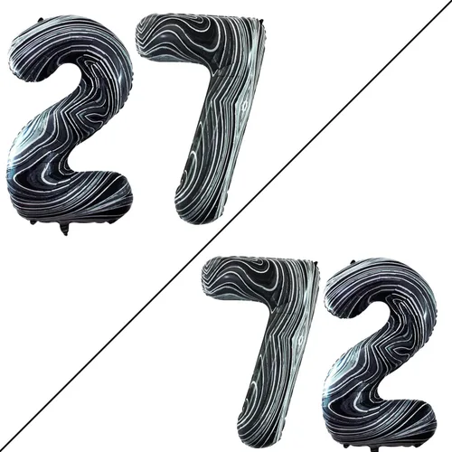Vista 321 de Goer, conjunto de globos de papel aluminio para decoraciones de cumpleaños, globos de las letras de feliz cumpleaños y de números Oro
