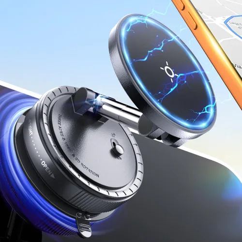Vista 11 de eSamcore Almohadilla adhesiva para tablero de instrumentos de 2.75 pulgadas para soporte magnético de teléfono con succión al vacío, disco