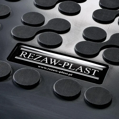 Vista 5 de Rezaw-Plast Tapete de goma compatible con Mercedes Benz Sprinter Van Mat 2007-2023, versión de carga, tapete de goma para piso, pieza central entre